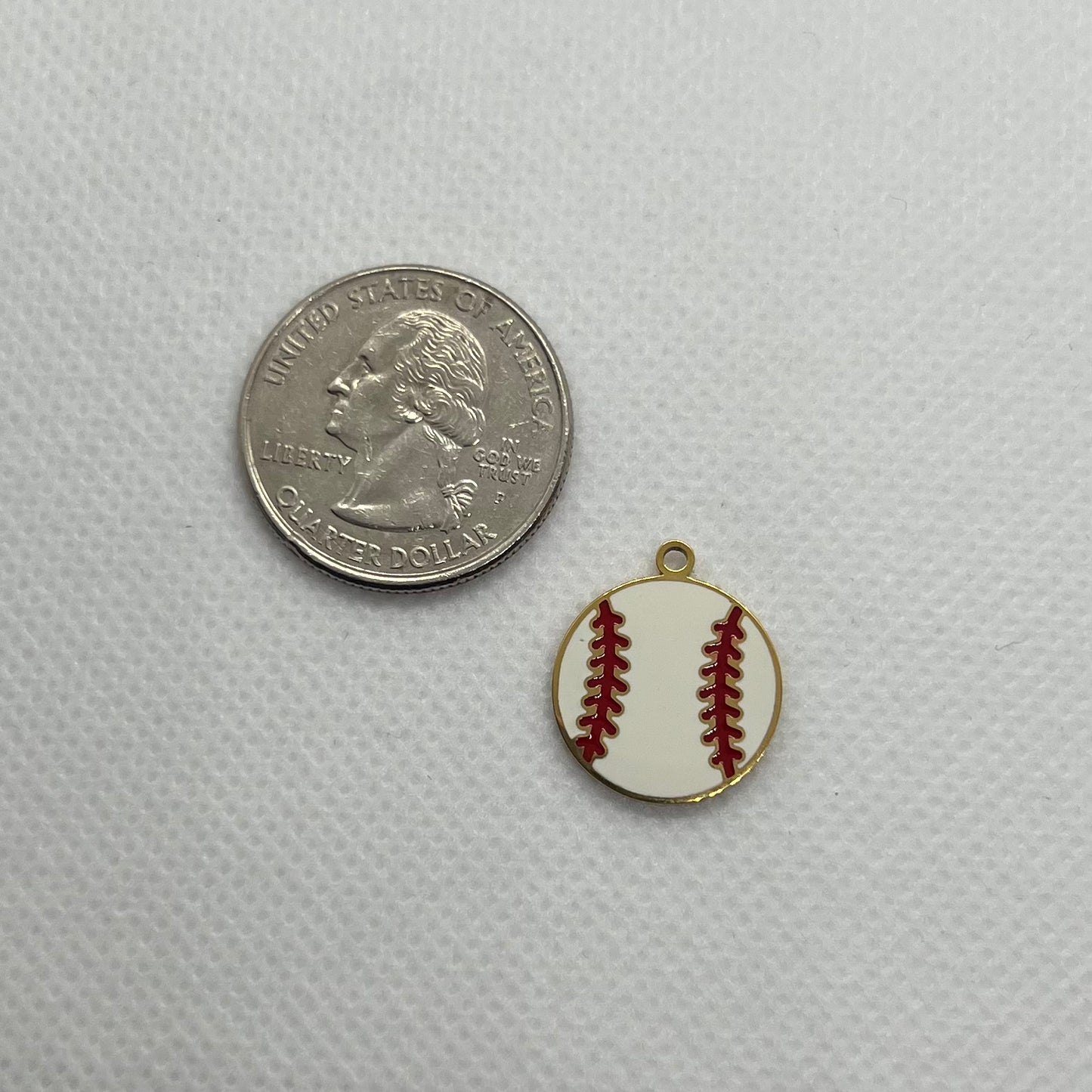 BASEBALL CHARM