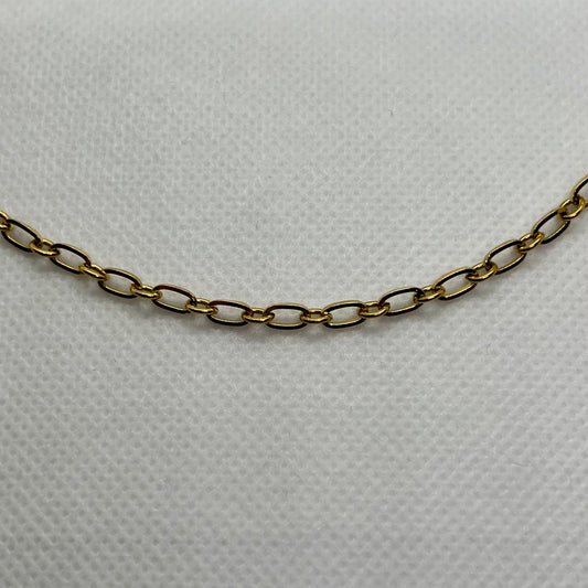 SQUARE SIMPLE NECKLACE CHAIN